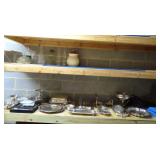 Glassware and Silver Plate