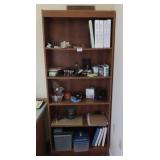 Book Shelf With Contents