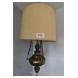 Hanging Brass Lamp