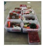 Christmas Decorations and Storage Totes
