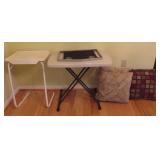 Side Tables and Throw Pillows