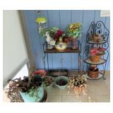 Metal Plant Stands and Planters