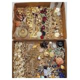 Link & Pearly Necklaces Incl Faux Bulgari + Pendan