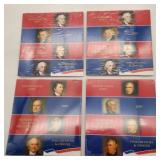 2007 (2) 2008 & 2009 $1 Presidential Unc Coin Sets