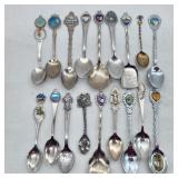 Souvenir Spoons From All Over