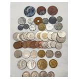 Foreign Coins + 18th Century Counterfeit