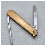 Case XX Gold Filled Folding Knife