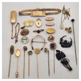 Antique & Vintage Jewelry Incl Gold Filled