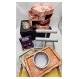 Jewelry Boxes Trays Holders + Asian Iron Balls