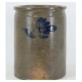 Mid Atlantic Decorated Stoneware Crock