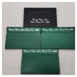 1995 Silver Proof & 1996-2006 US Mint Proof Sets (