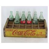 Coca Cola Crate and Bottles