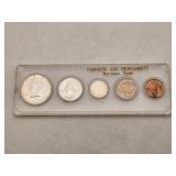 1964 Coin Set Farmers & Merchants Natl Bank