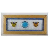 Leaded Stained Glass Panel