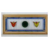 Leaded Stained Glass Panel