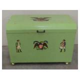 Colonial Decorated Trunk