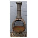 Chiminea Outdoor Fireplace