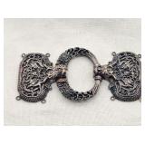 Silver 19th Century Qing Court Style Buckle