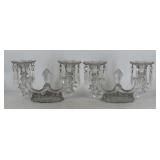 Decorative Glass Candelabras
