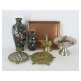 Cloisonne and Metal Tablewares