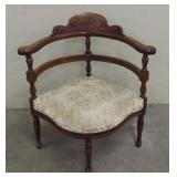 Upholstered Corner Chair