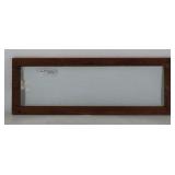 Pine Frame Transom Window