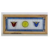 Leaded Stained Glass Panel