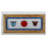 Leaded Stained Glass Panel