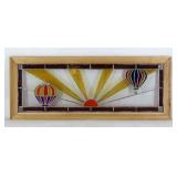 Leaded Stained Glass Panel