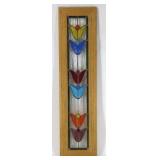 Leaded Stained Glass Panel