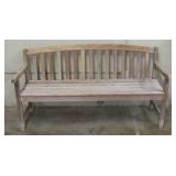 Teak Wood Porch Bench