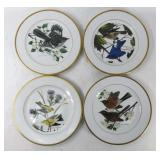 Hutchins Ruther Porcelain Bird Plates