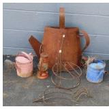 Assortment of Yard Planters