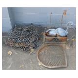 Metal Flower Bed Border Stakes