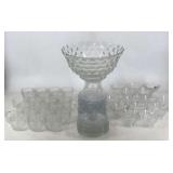Fostoria Glass Punch Set