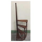 Mahogany Library Steps