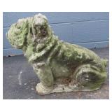 English Bulldog Concrete Statue