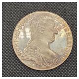 1780 Maria Theresa Silver Thaler