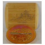 Carnival Glass and Kitchenware