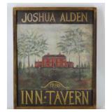 Joshua Alden Tavern & Inn Sign
