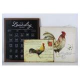 Barnyard and Laundry Signs