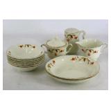 Hall Autumn Leaf Pottery