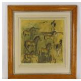 Alfred Munnings Study Of Pixie