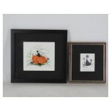 P Buckley Moss Cat Prints