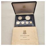 1974 British Virgin Isles Proof Set w/ Silver $1