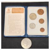 1965 Churchill & 1968 British Coins Set