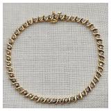 14K Gold Diamond Tennis Bracelet