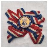 George Washington Memorial Rosette Pin