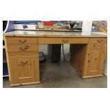 Pine Finish Computer Desk