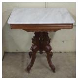 Walnut Victorian Parlor Stand